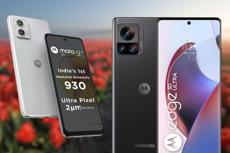 Os últimos lançamentos de telefones celulares da Motorola